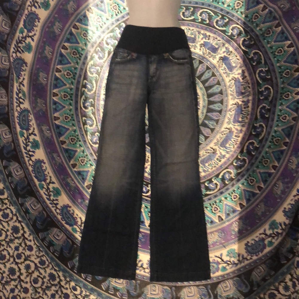 7 FOR ALL MANKIND MATERNITY JEANS